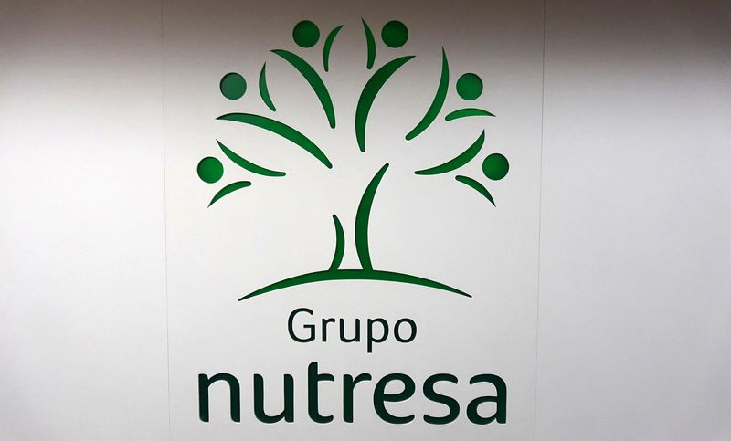 Foto de archivo. El logo del Grupo Nutresa en su sede de la ciudad de Medellín, Colombia, 26 de junio, 2019. REUTERS/Luis Jaime Acosta
