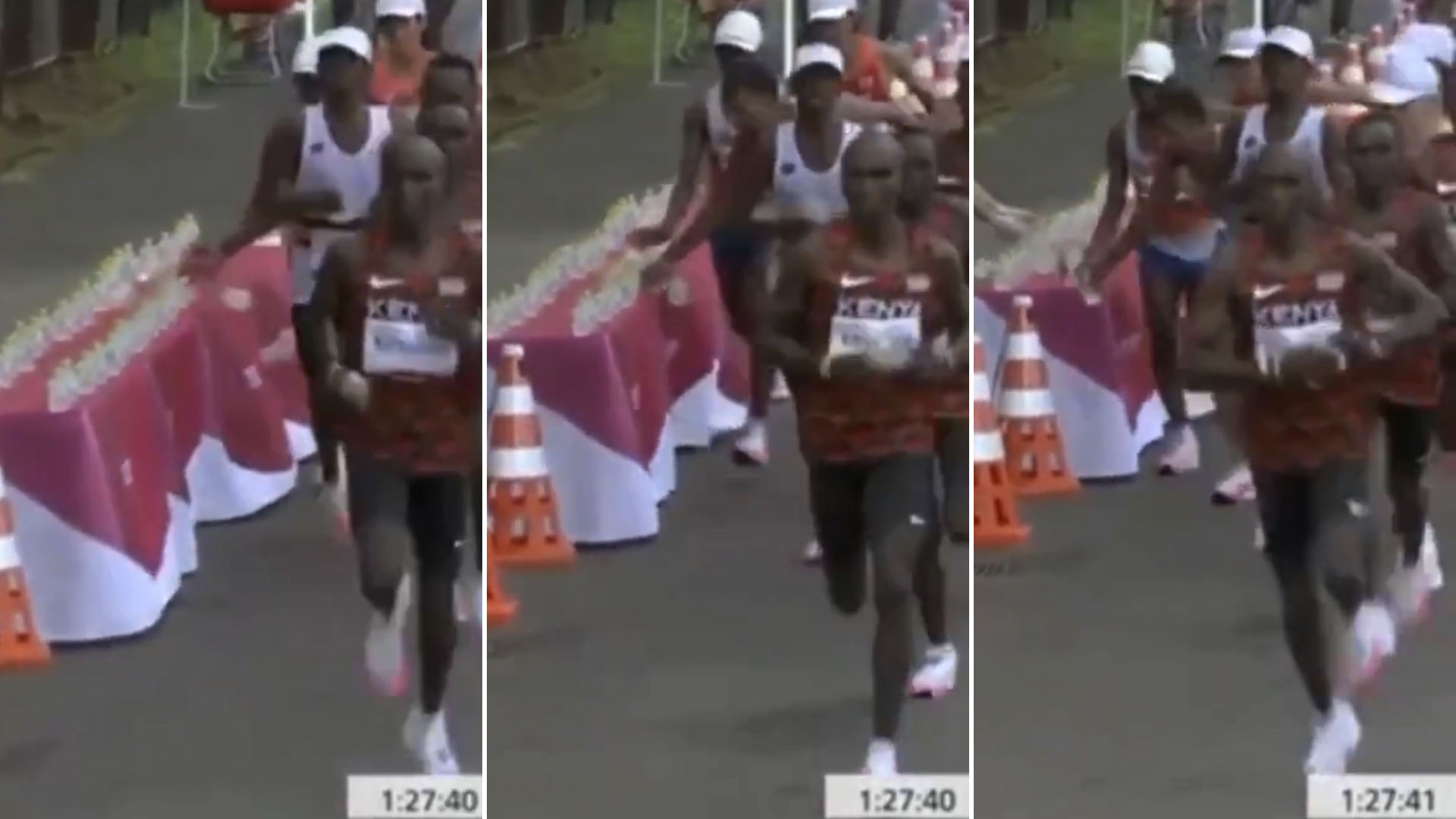 La actitud antideportiva de un atleta durante la maratón de Tokio 2020 que generó indignación