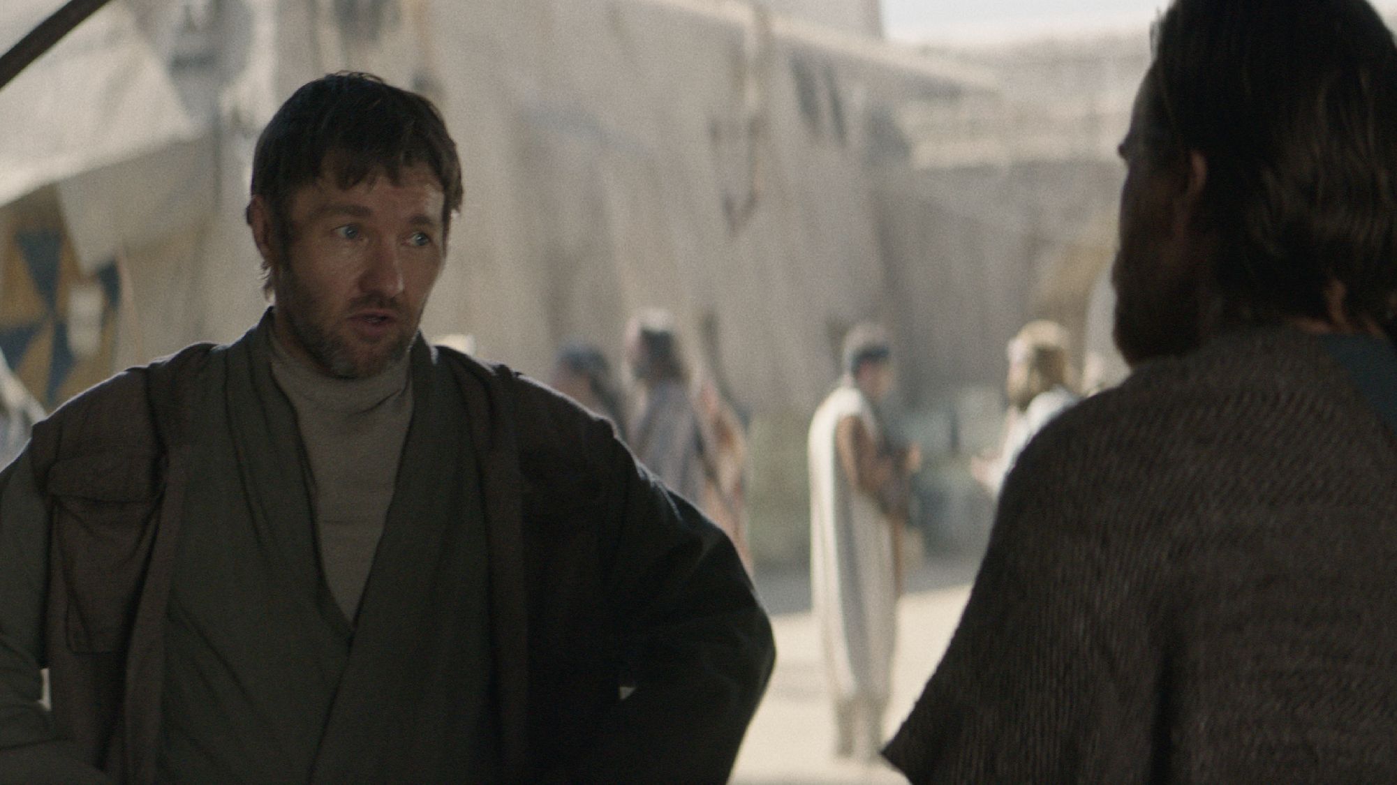 Owen Lars (Joel Edgerton), el hermanastro de Anakin y tío de Luke, volverá a aparecer en la franquicia. (Disney Plus)