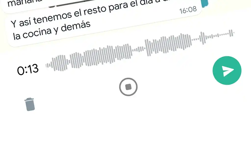 Nueva interfaz de audios. (foto: El Español)
