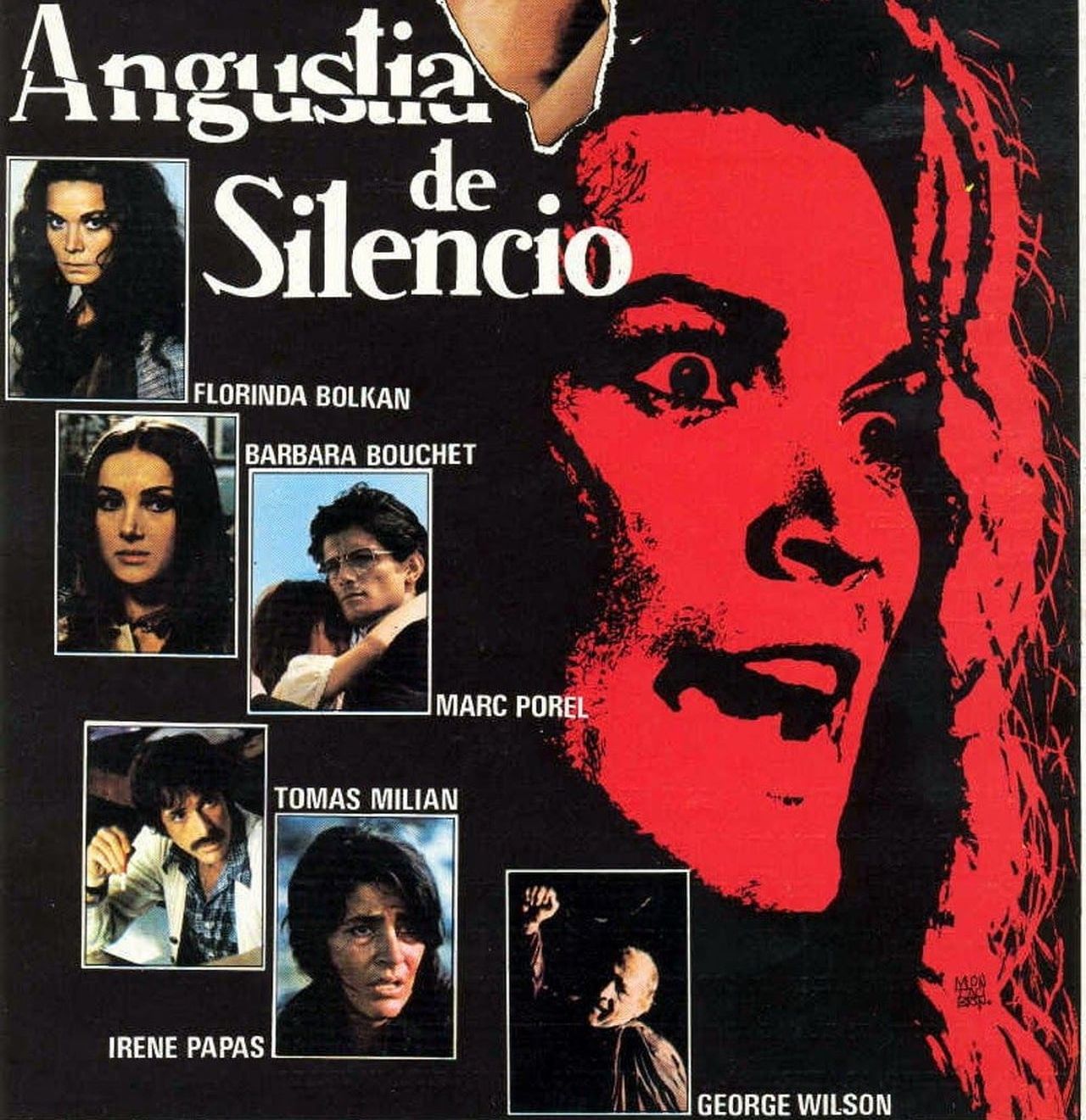 Irene Papas integró el elenco del film italiano "Angustia de silencio". (Mubi)