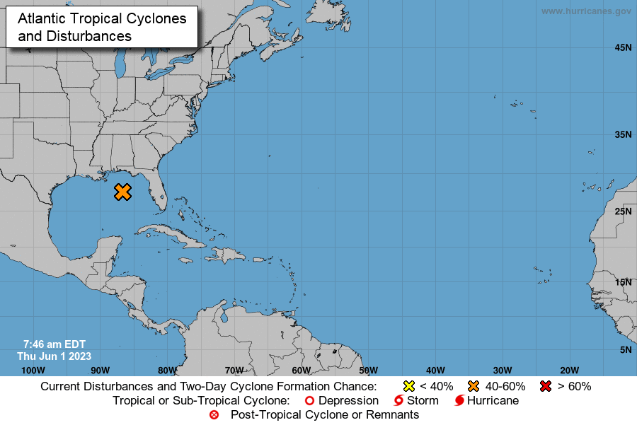 Comenzó la temporada de huracanes 2023: potencial tormenta tropical amenaza a Florida