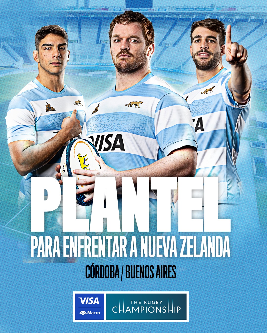 Los Pumas confirmaron el plantel para enfrentar a los All Blacks: los rutilantes regresos y las ausencias por lesión