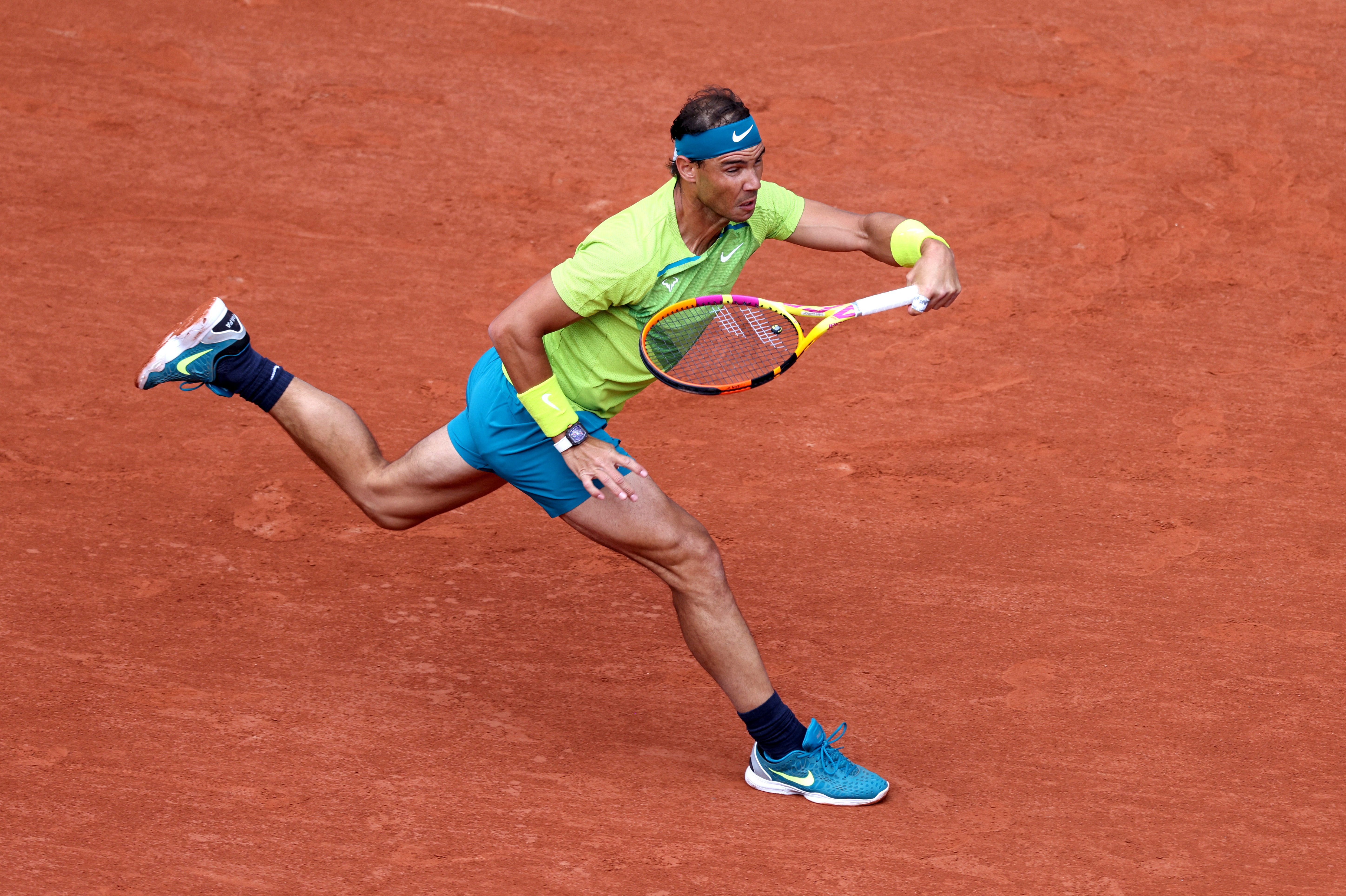 Nadal arrancó con el pie derecho su participación en Roland Garros (Foto: Reuters)