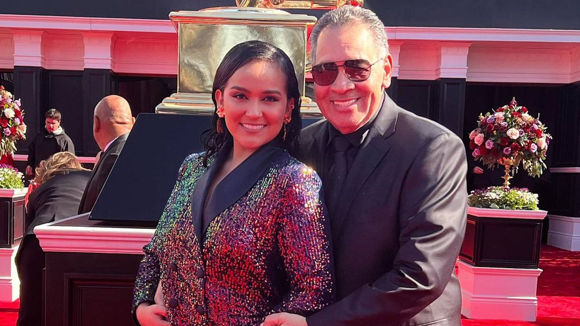 Daniela Darcourt acompañó a Tito Nieves a los Premios Grammy 2023: "Orgullosa por tu carrera"