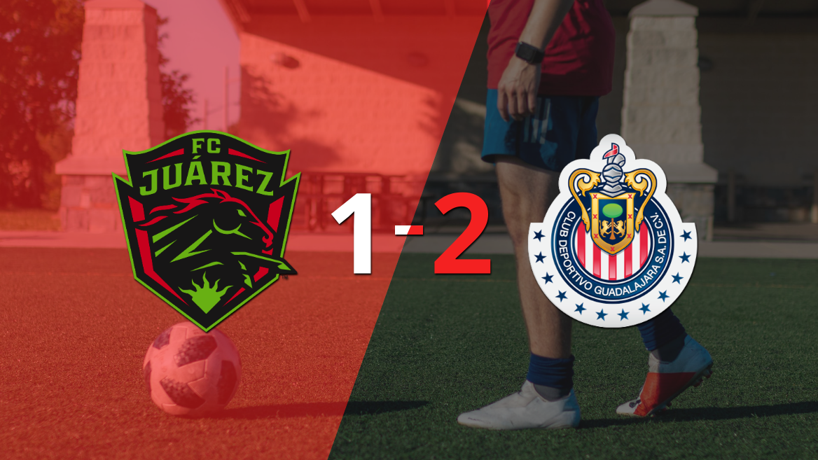 Chivas gana de visitante 2-1 a FC Juárez