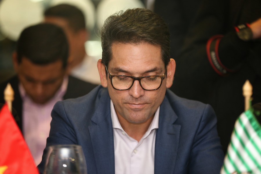 En la foto: Juan Guillermo Zuluaga, Gobernador del Meta. (Colprensa - Álvaro Tavera)
