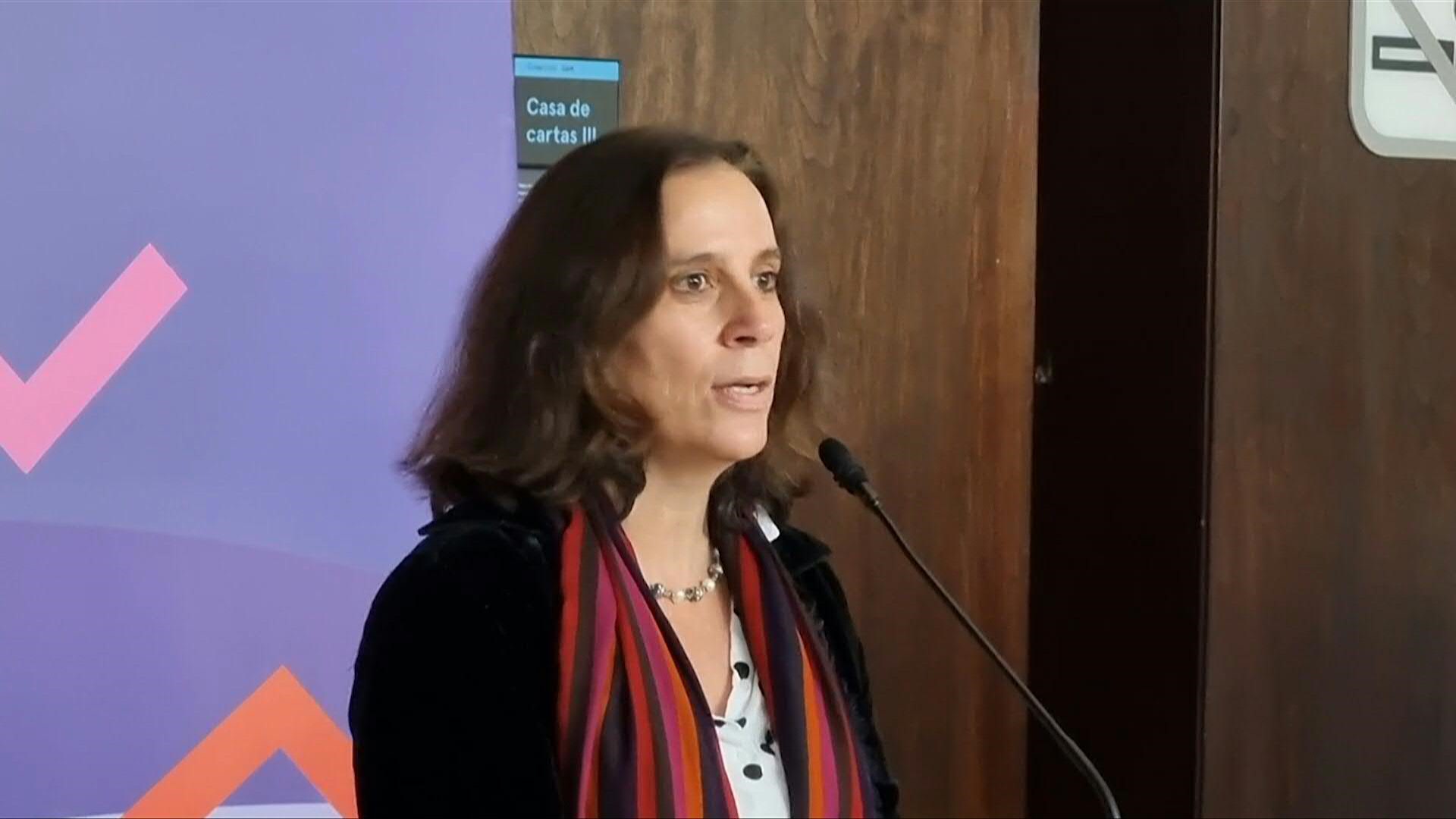 La canciller chilena, Antonia Urrejola.