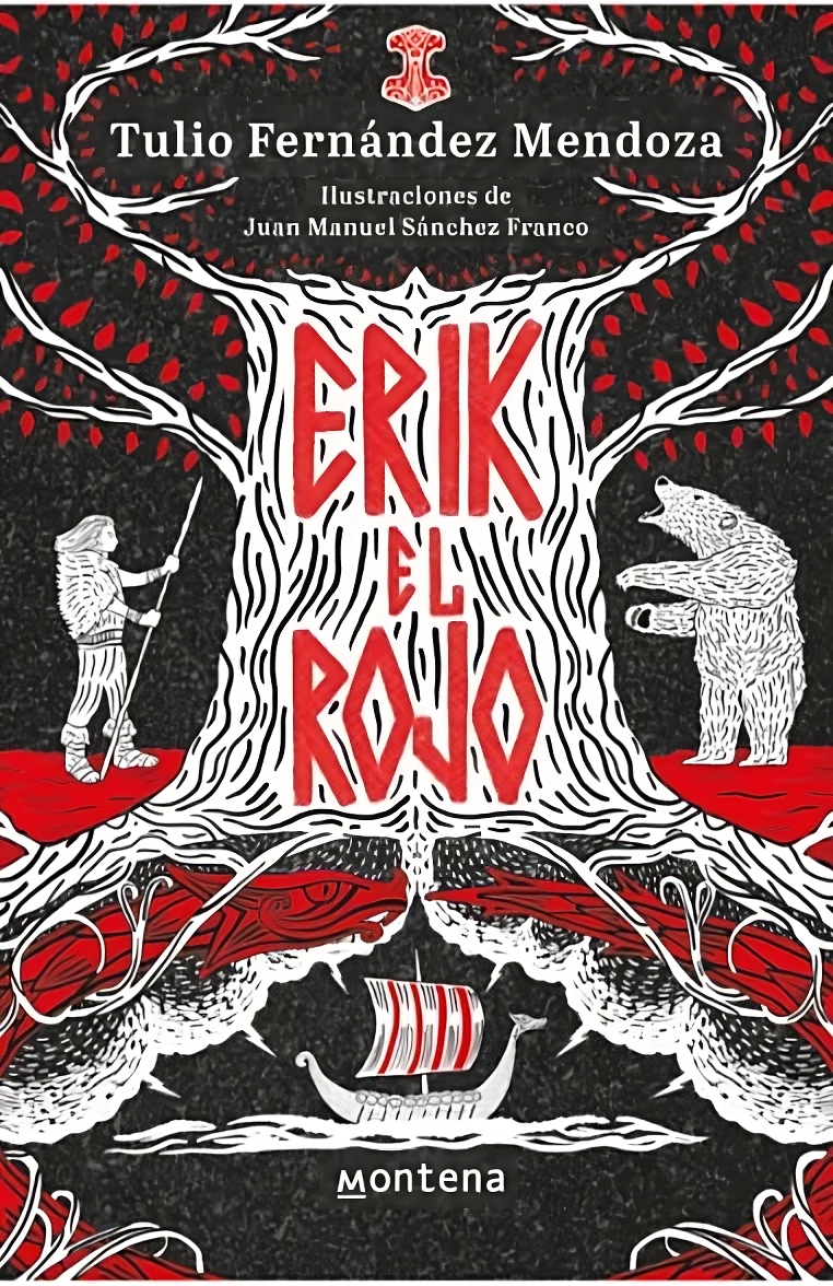 Portada del libro "Erik el Rojo", de Tulio Fernández Mendoza. (Penguin Random House).