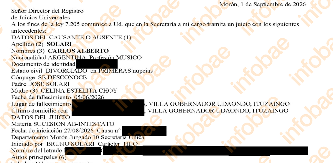 Comenzó la sucesión para controlar la fortuna del Indio Solari: ¿qué pasa con su testamento?