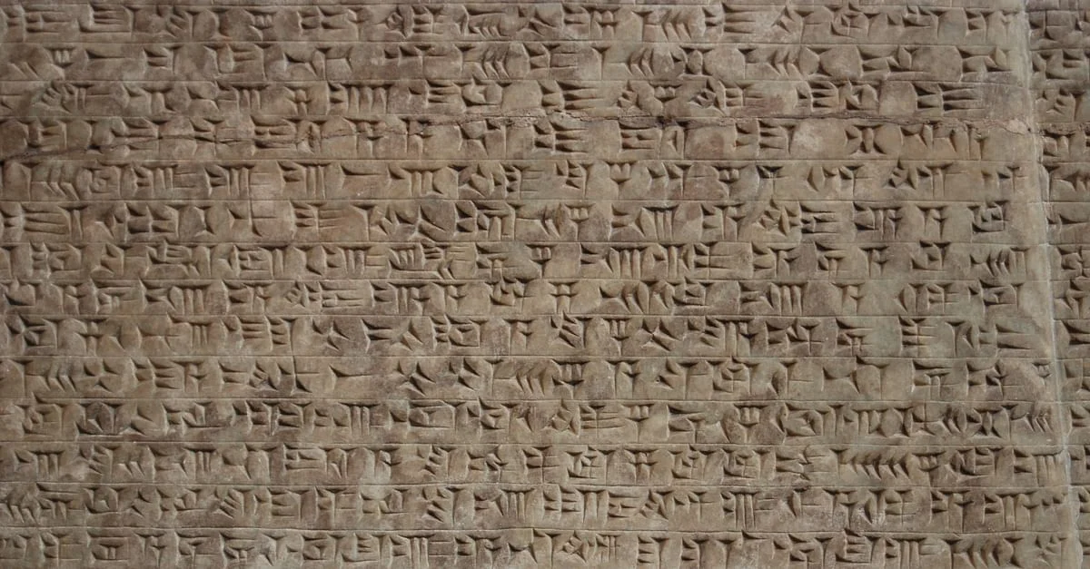 La obra fue escrita en alfabeto cuneiforme sobre varias tablas de arcilla y comprende varios poemas religiosos.
