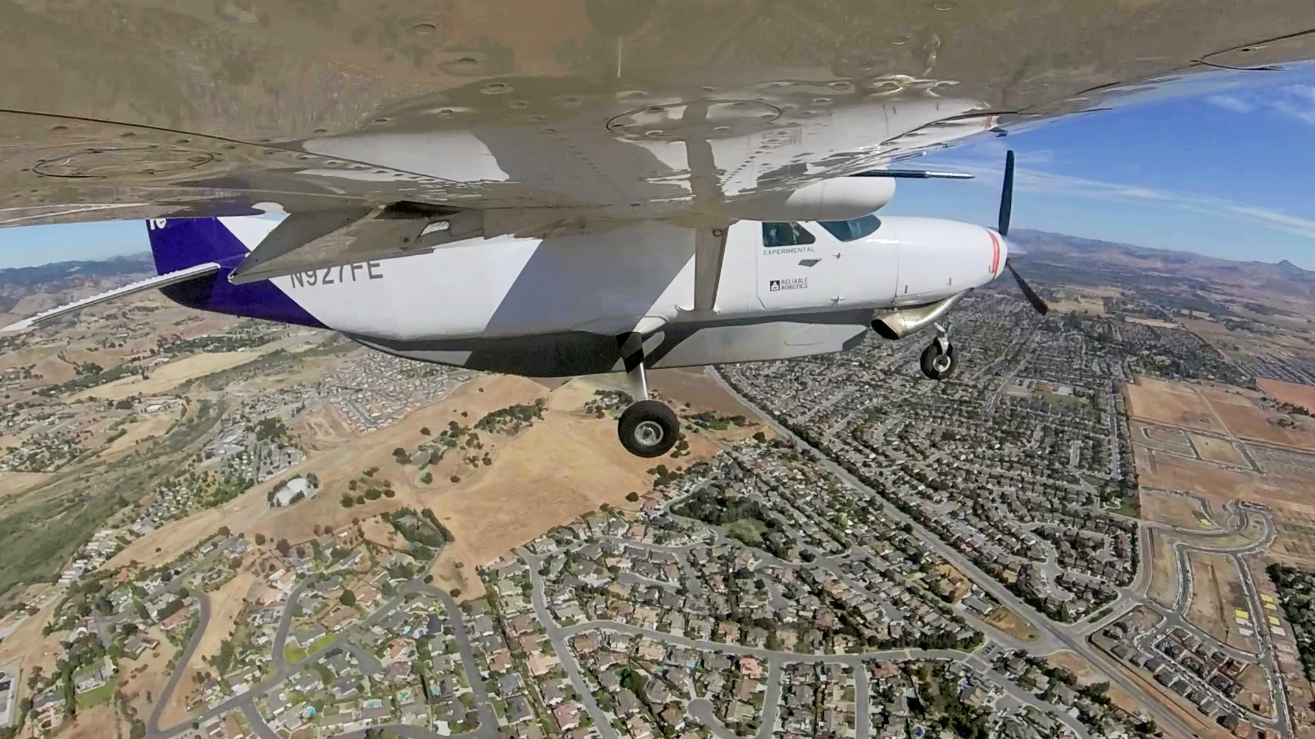 Imagen de archivo de un Cessna 208. Reliable Robotics/Handout via REUTERS