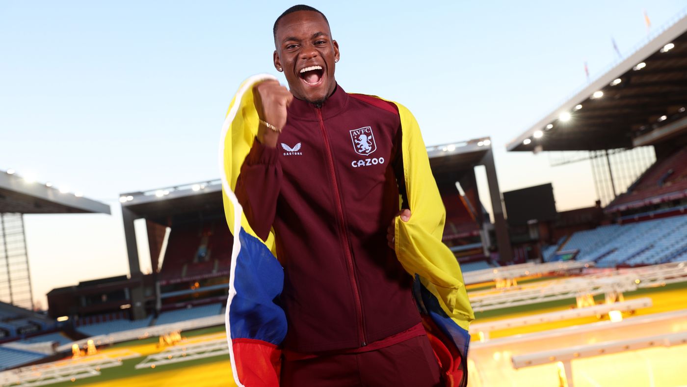 Colombian striker Jhon Jáder Durán became a new Aston Villa player and will play in the best league in the world.  AstonVilla.