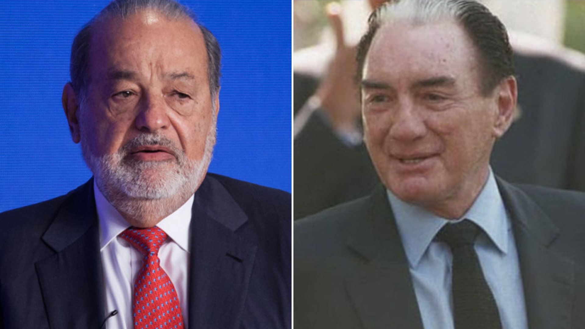Además de Carlos Slim y de la familia Garza Sada, Emilio Azcárraga Milmo fue uno de los empresarios más ricos de la década de los 90 (Fotos: Bloomberg // Twitter @superman05_)