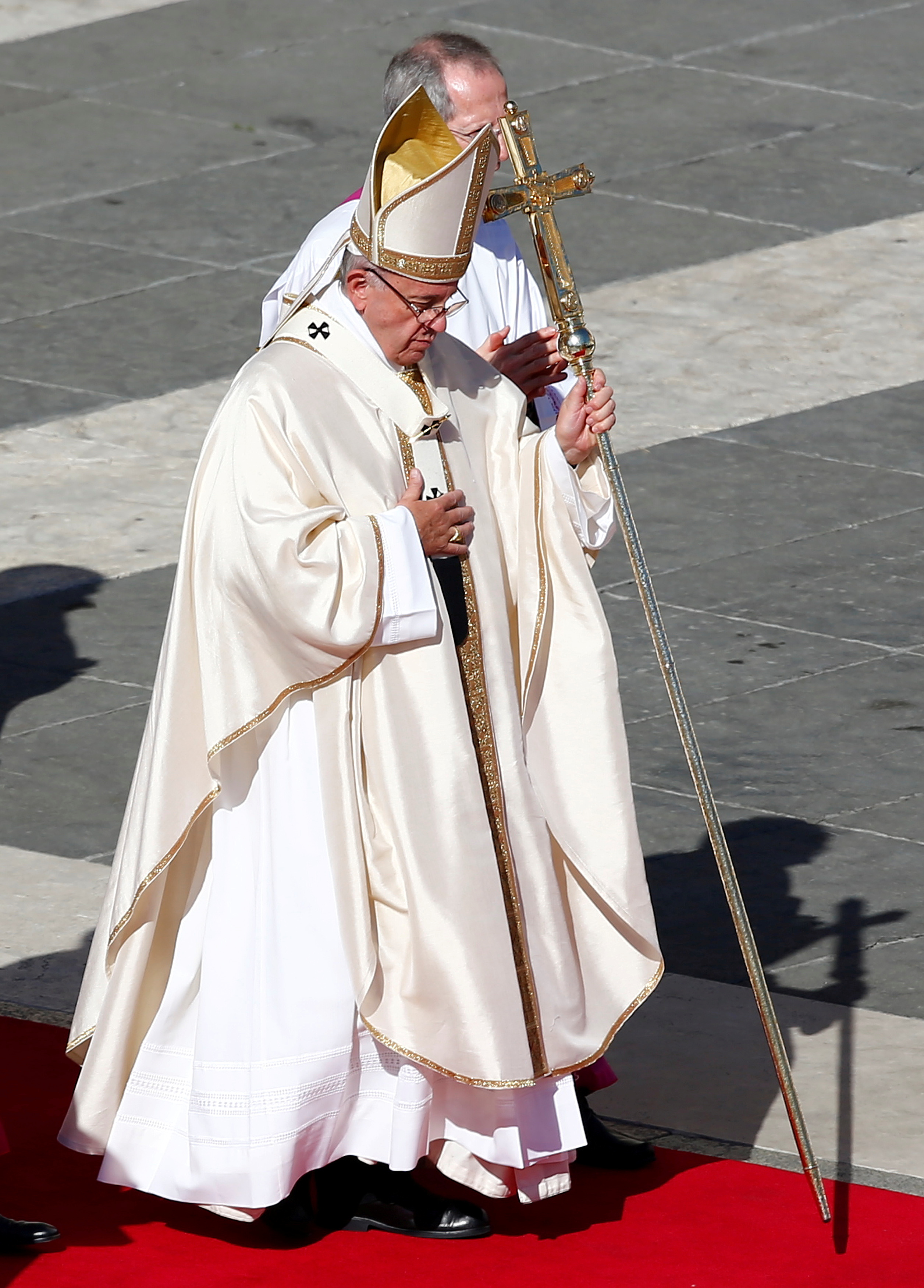 Canonization of the priest José Gabriel Brochero.  (AFP)