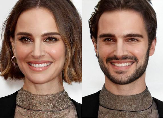 Actores y actrices de Hollywood con inteligencia artificial para saber cómo se verían con el sexo opuesto. (FaceApp/Composición/Jose Arana)