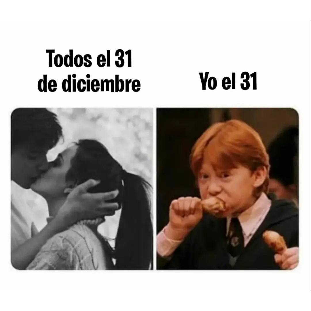 Memes para enviar en año nuevo.