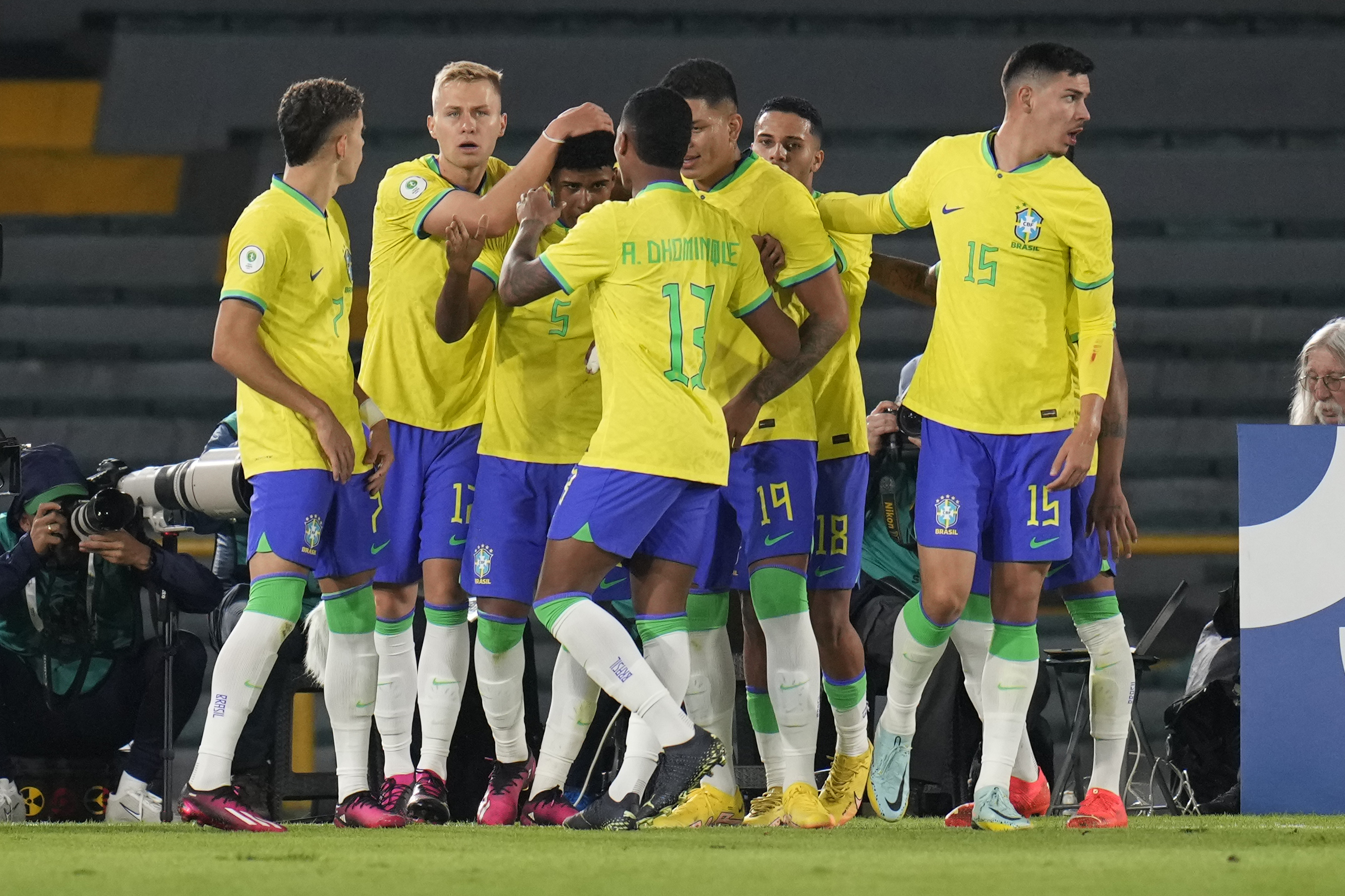 Brasil y Uruguay buscan la punta en la segunda jornada del hexagonal final  del Sudamericano Sub-20 que se juega en Bogotá - Infobae