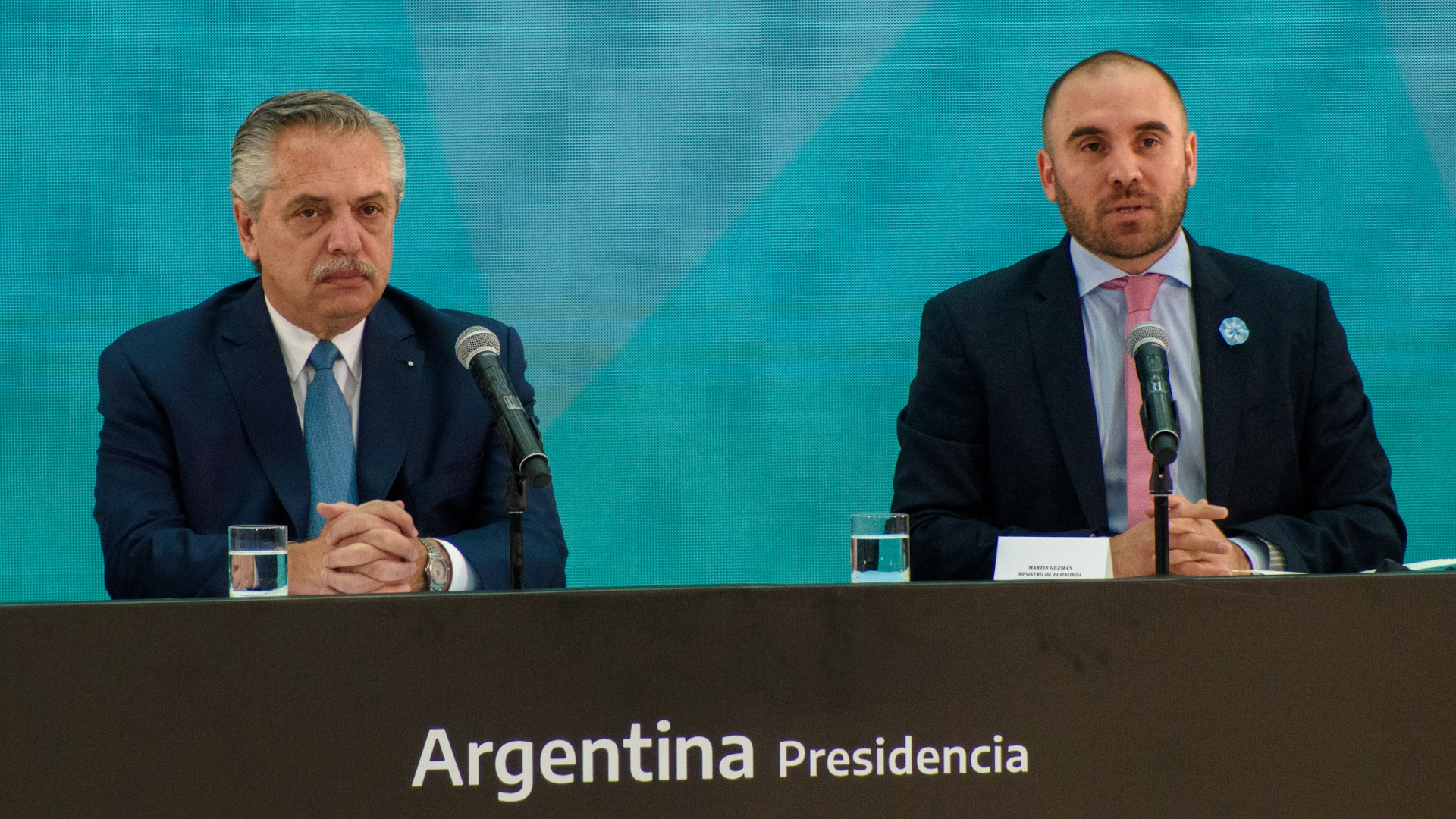 Martín Guzmán ya había anticipado la medida y recibió el respaldo de los principales empresarios del país (Adrián Escandar)