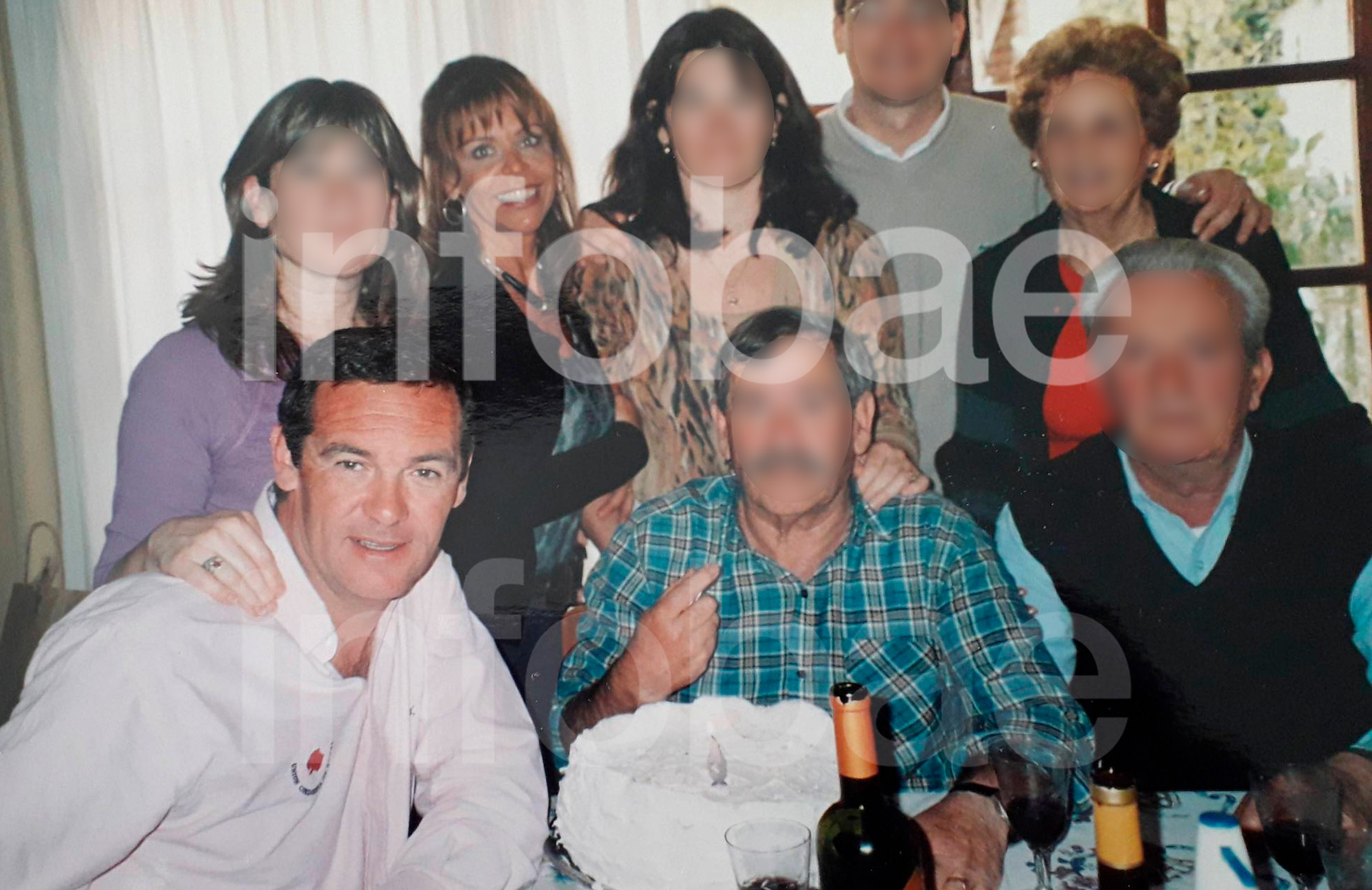 Nora y Marcelo en una reunión social en fotos exclusivas a las que pudo acceder Infobae