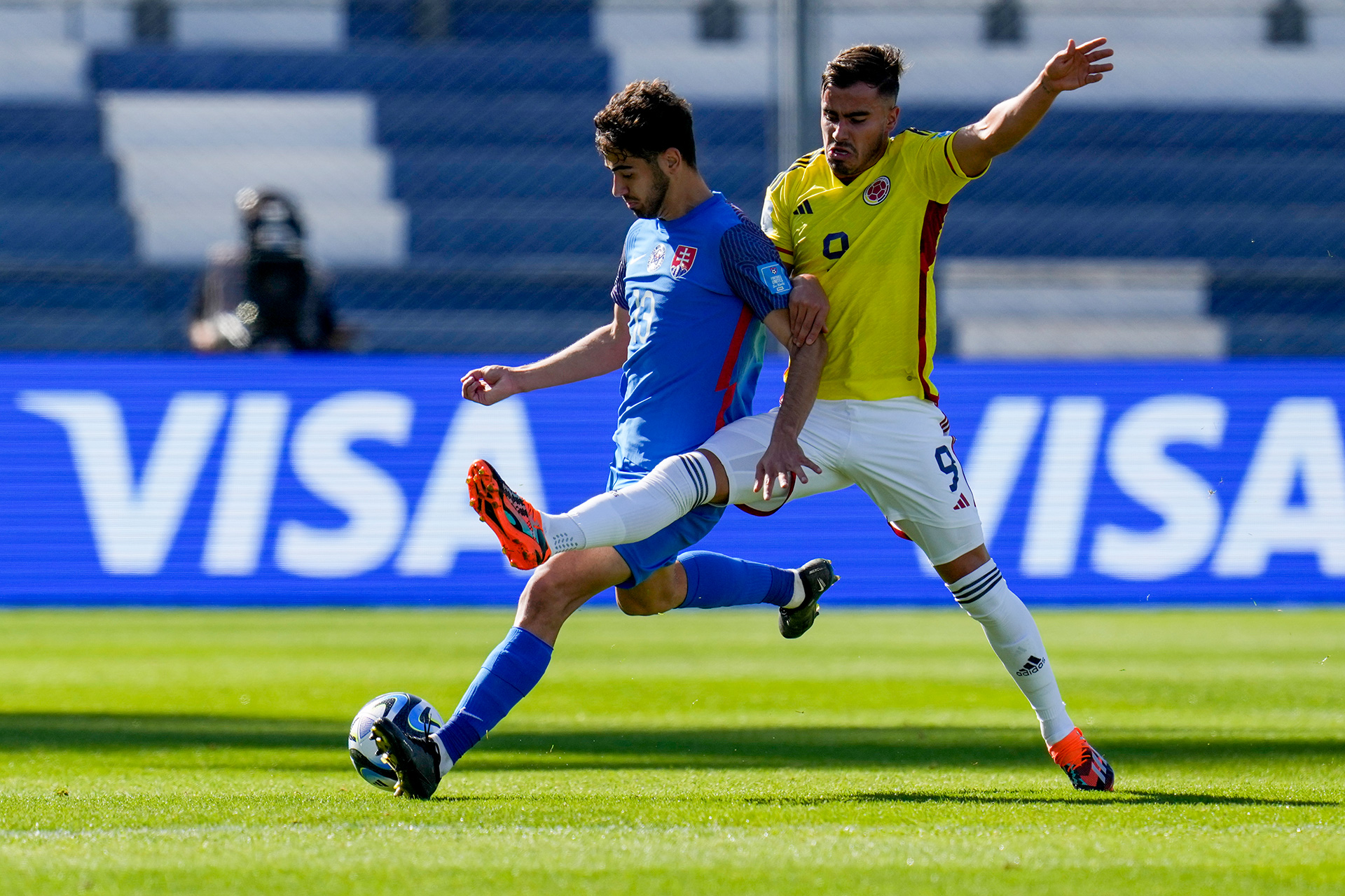 In a handful of minutes Colombia thrashed Slovakia (Photo: AP)