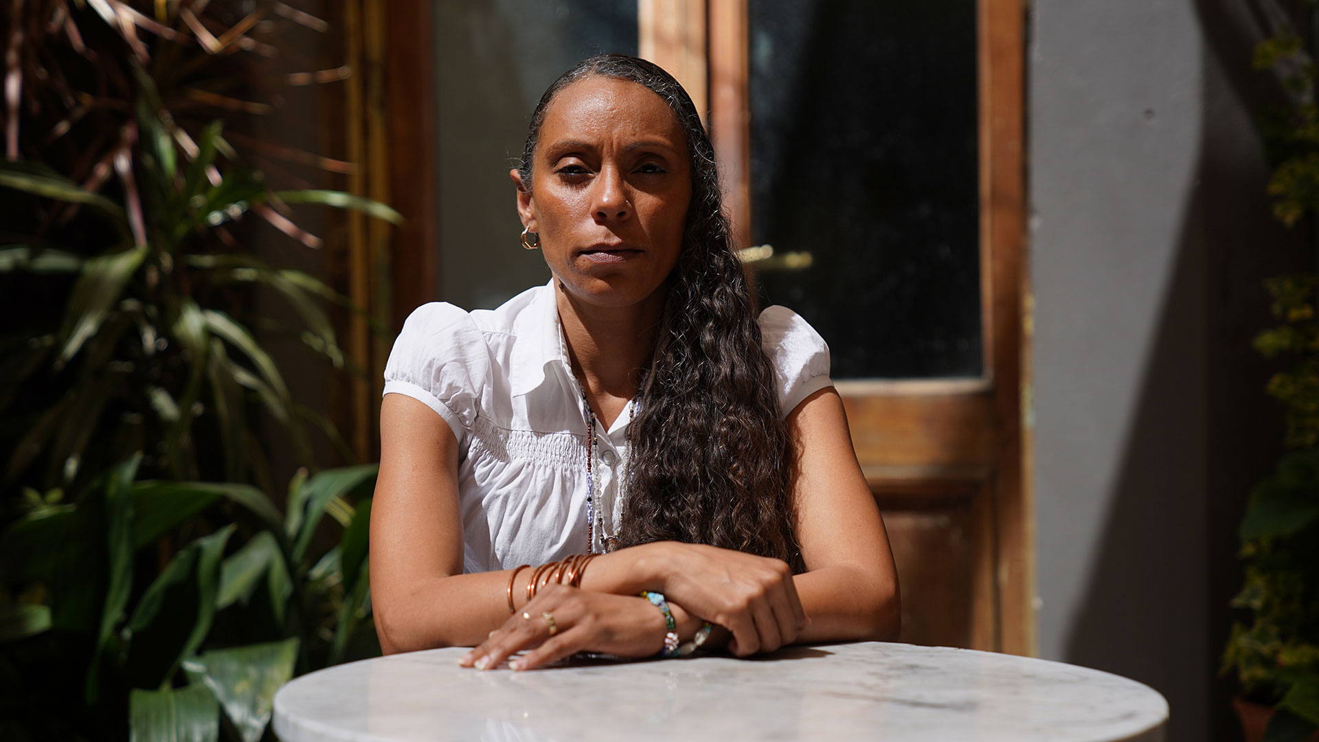 Kirenia Nuñez es psicóloga y tiene 41 años: "El cuerpo está acá, pero el pensamiento y el corazón están en Cuba" (Matías Arbotto)