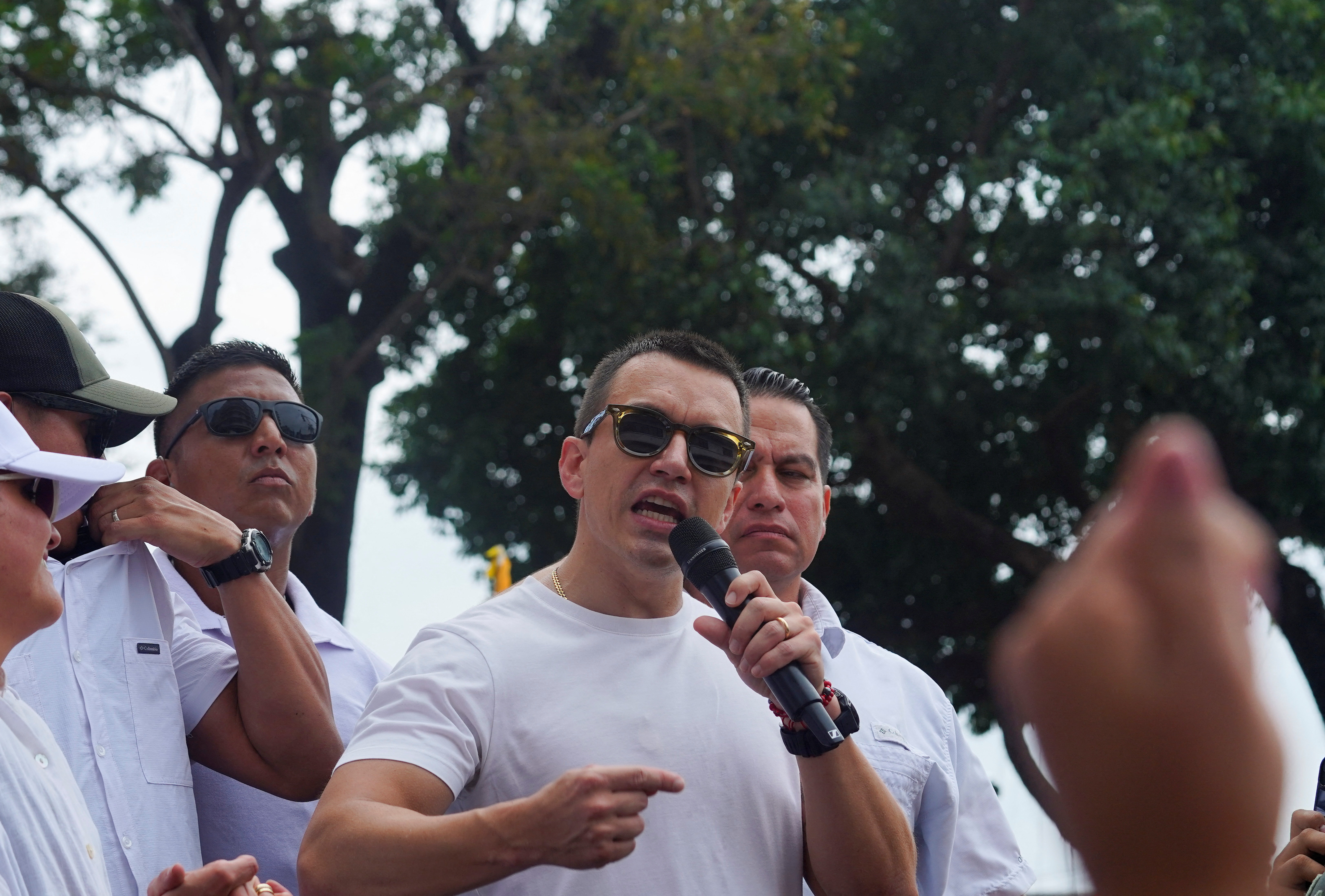 Daniel Noboa anunció que someterá a referéndum la convocatoria de una Constituyente