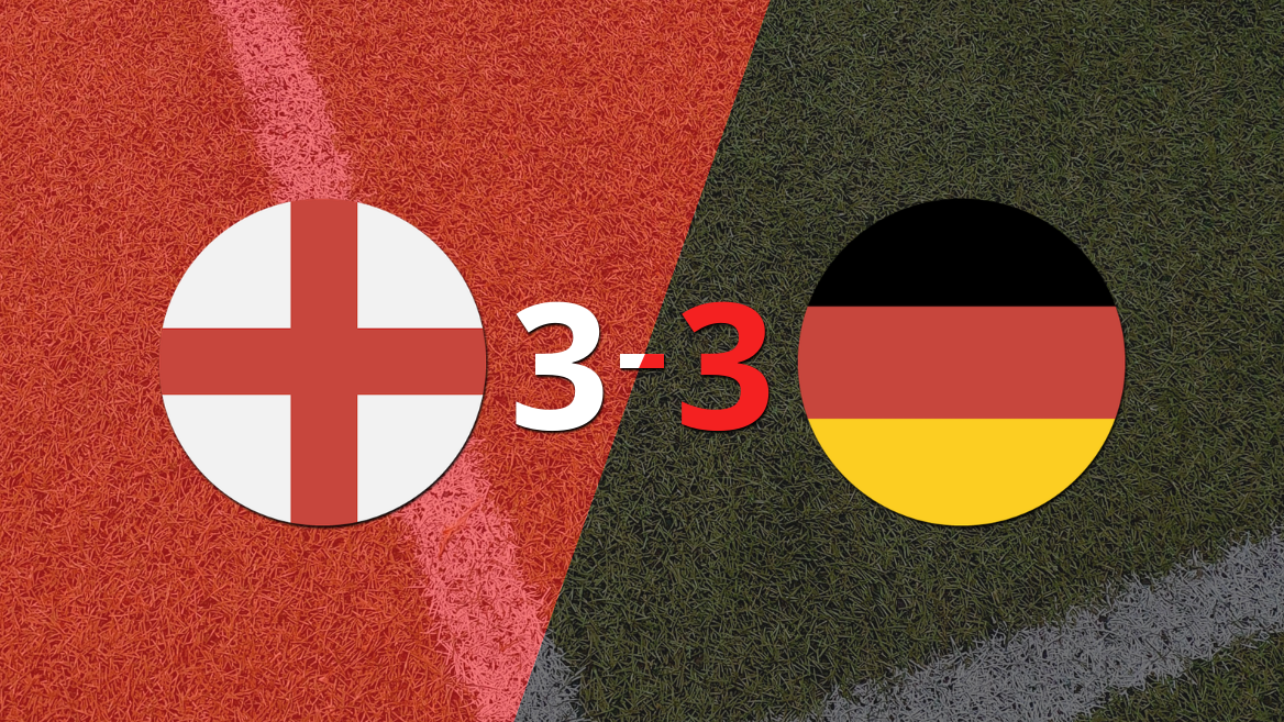 Alemania empata ante Inglaterra pese al doblete de Kai Havertz