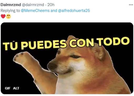 Internautas mostraron su apoyo al perrito (Foto: Twitter)