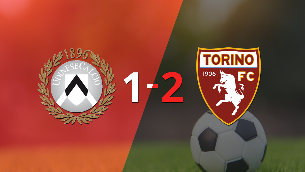 Por una mínima ventaja Torino se lleva los tres puntos ante Udinese