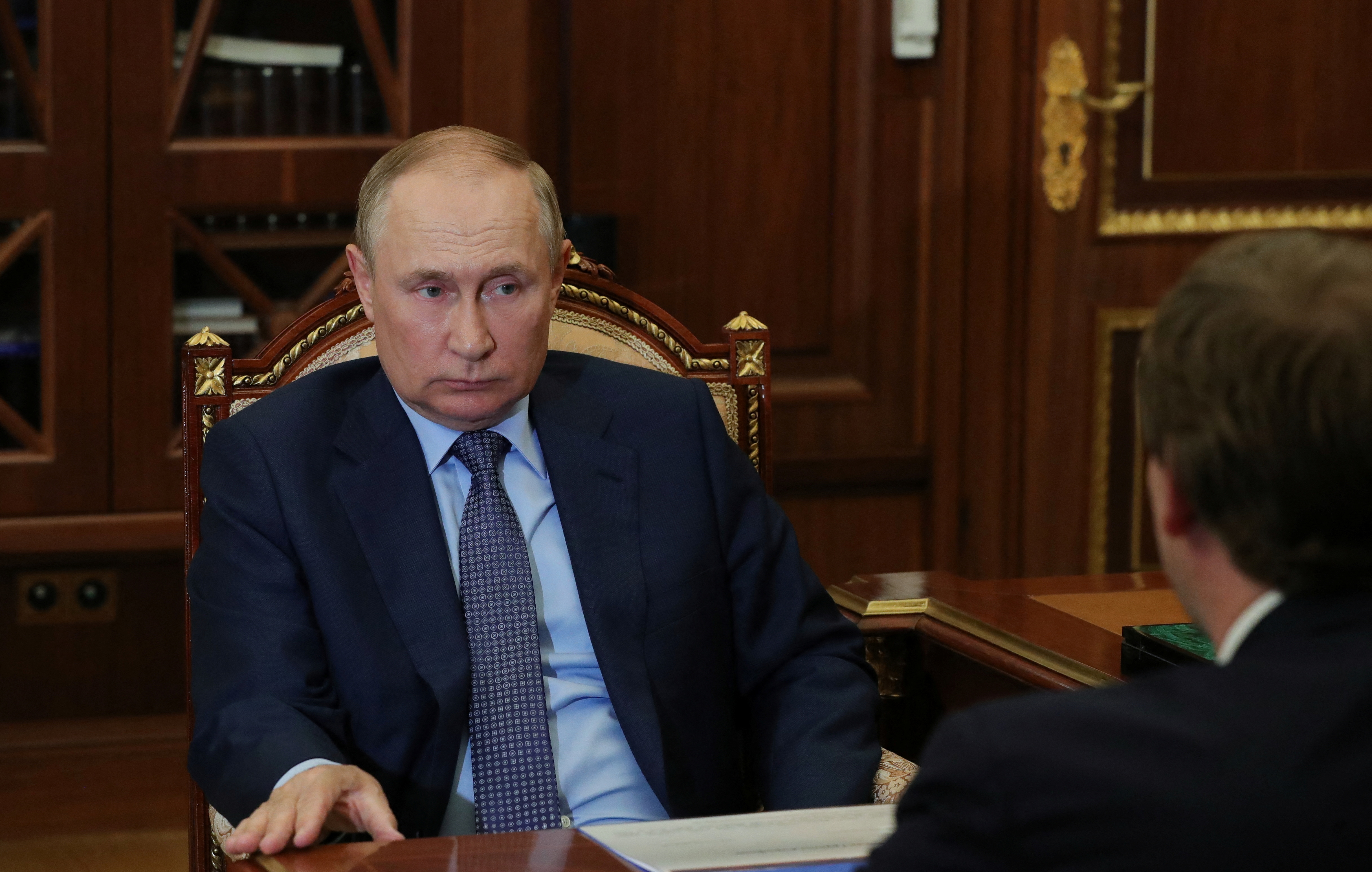 Vladimir Putin. Sputnik/Mikhail Klimentyev/Kremlin via REUTERS