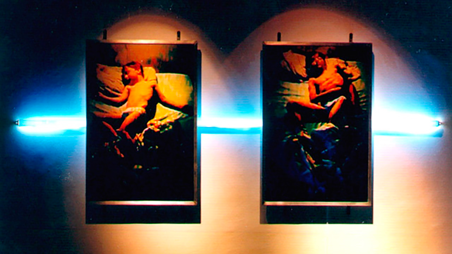 "os dorminhocos" (1998), de Aníbal Buede, na Casa de América, Madrid