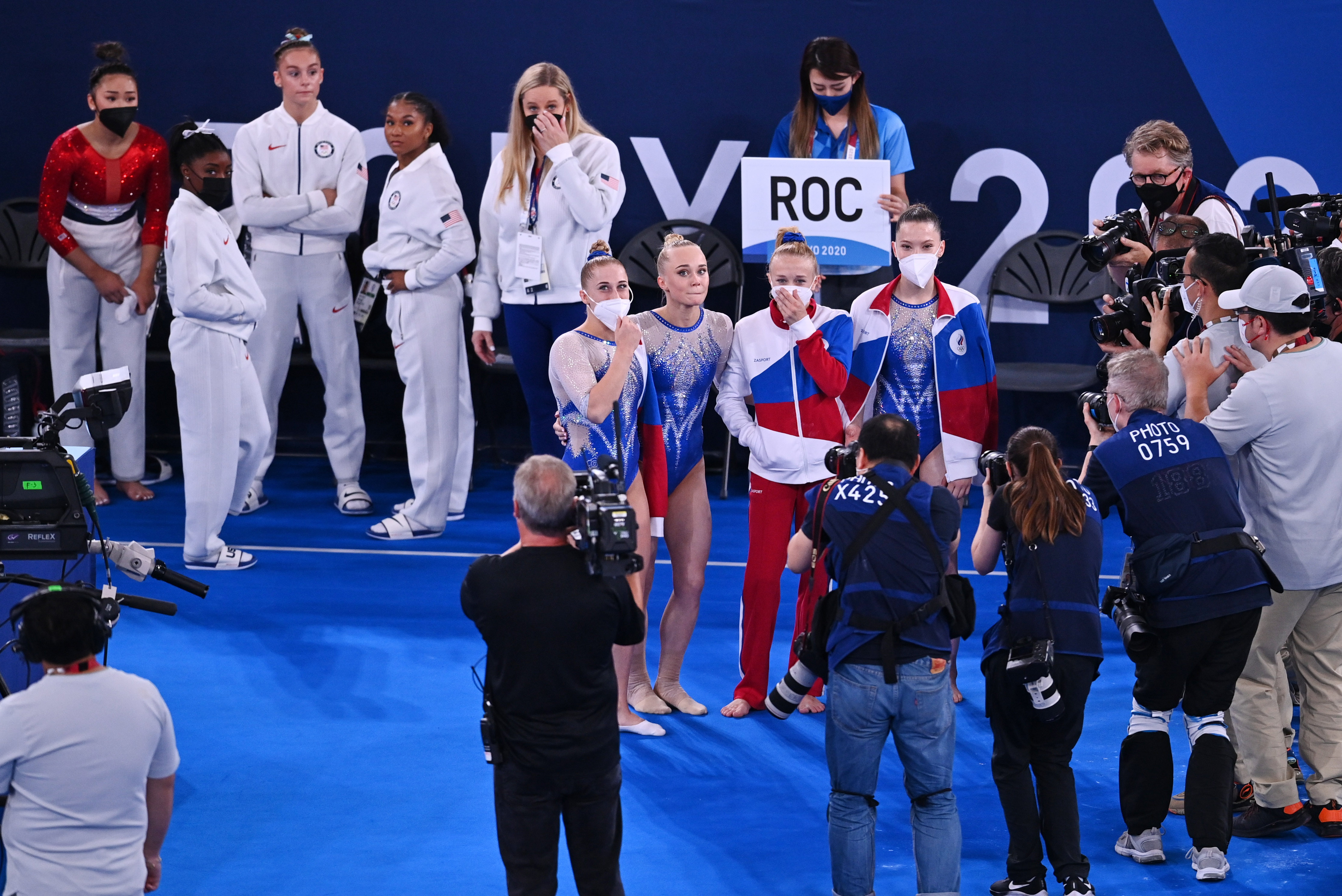 El equipo femenino ruso superó a Estados Unidos (REUTERS/Dylan Martinez)