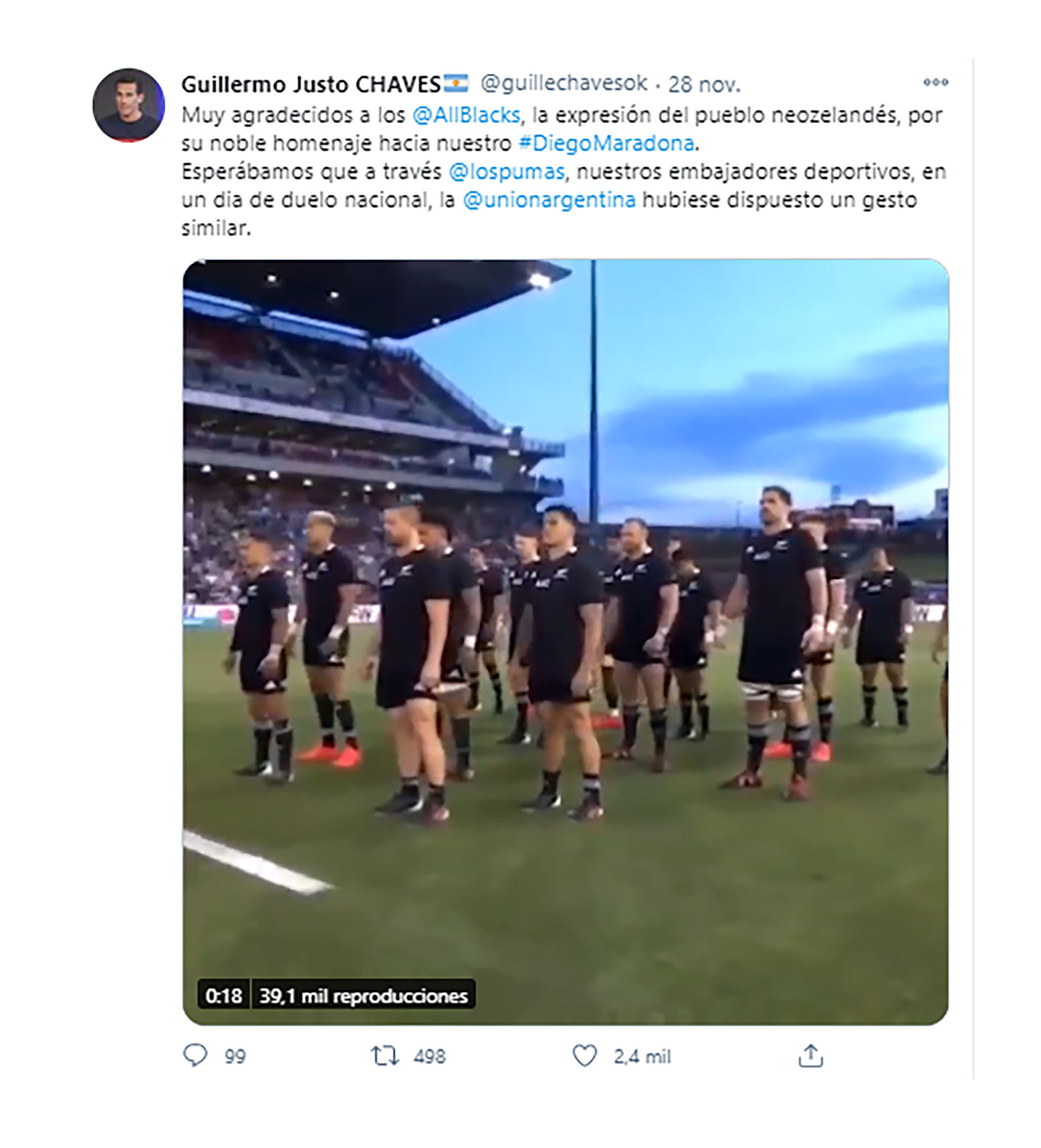 Desde el Gobierno criticaron a “Los Pumas” por no homenajear a Diego  Maradona: “Es una distracción que no puede ocurrir” - Infobae