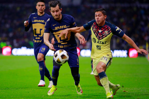 El Club América cayó 1-3 contra Pumas de la UNAM en el partido de vuelta por las semifinales de la Liguilla. (Foto: Twitter/@PumasELP)