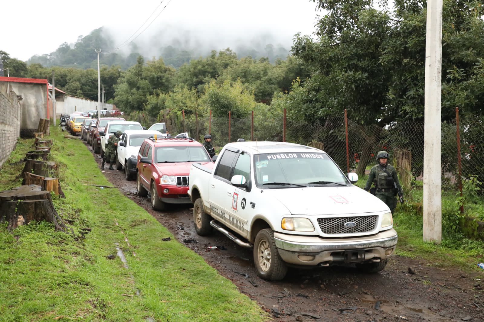 Arresto histórico en Michoacán: cayeron 164 integrantes de Pueblos Unidos con 184 armas 