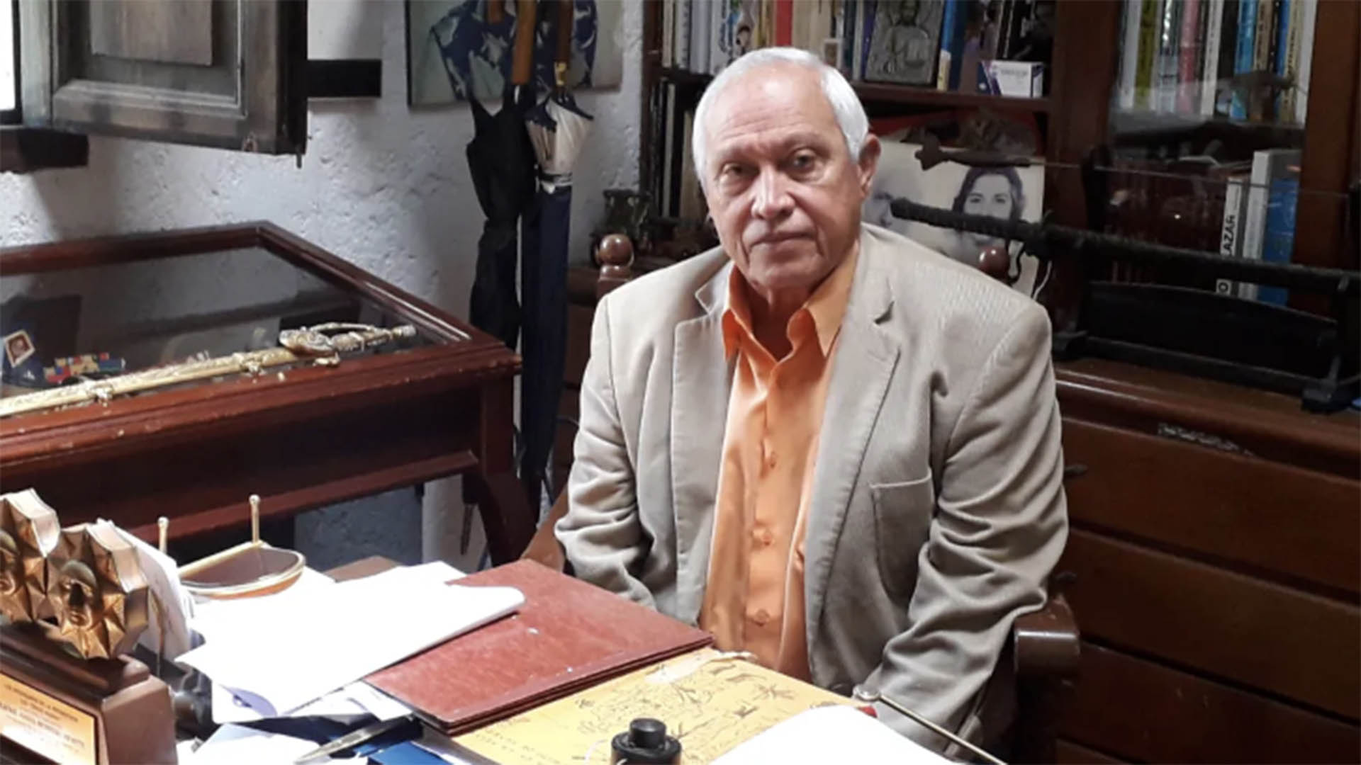 Exministro de la Defensa, GD Rafael Montero Revette, uno de los que convocó la reunión