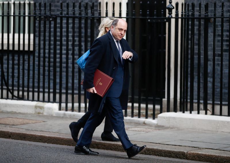 FOTO DE ARCHIVO: el secretario de Defensa británico Ben Wallace (REUTERS/Peter Nicholls)