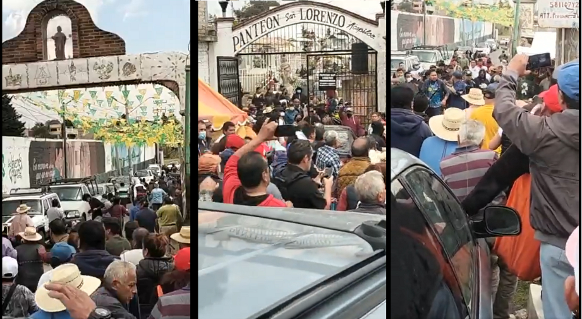 Enfrentamiento en panteón de Cuajimalpa, CDMX, provocó movilización de policías