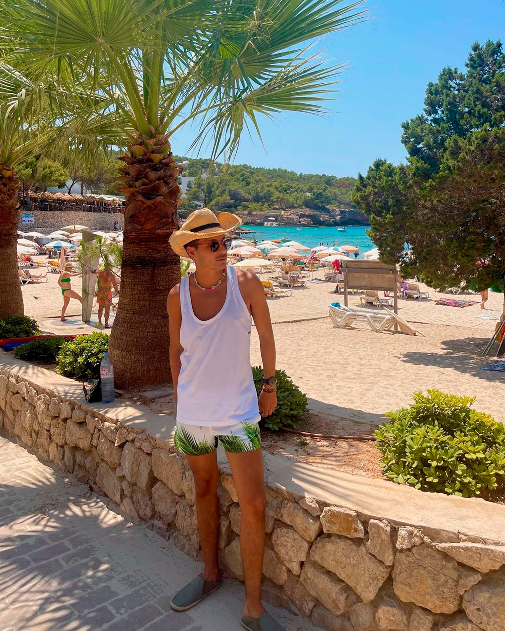 Eddie Rodríguez, el joven que besó en los senos a Wanda Nara y revolucionó las redes sociales