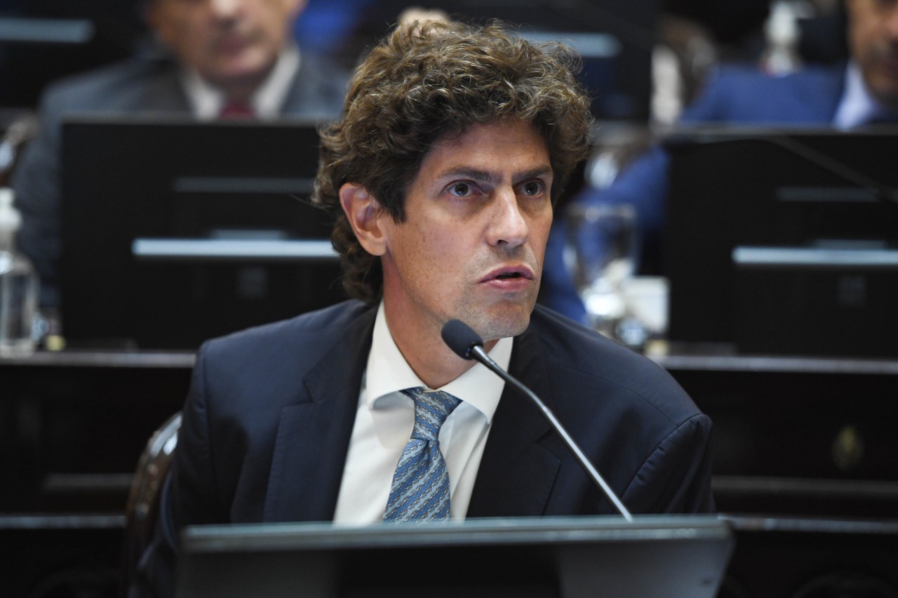 Martín Lousteau, senador nacional de Juntos por el Cambio