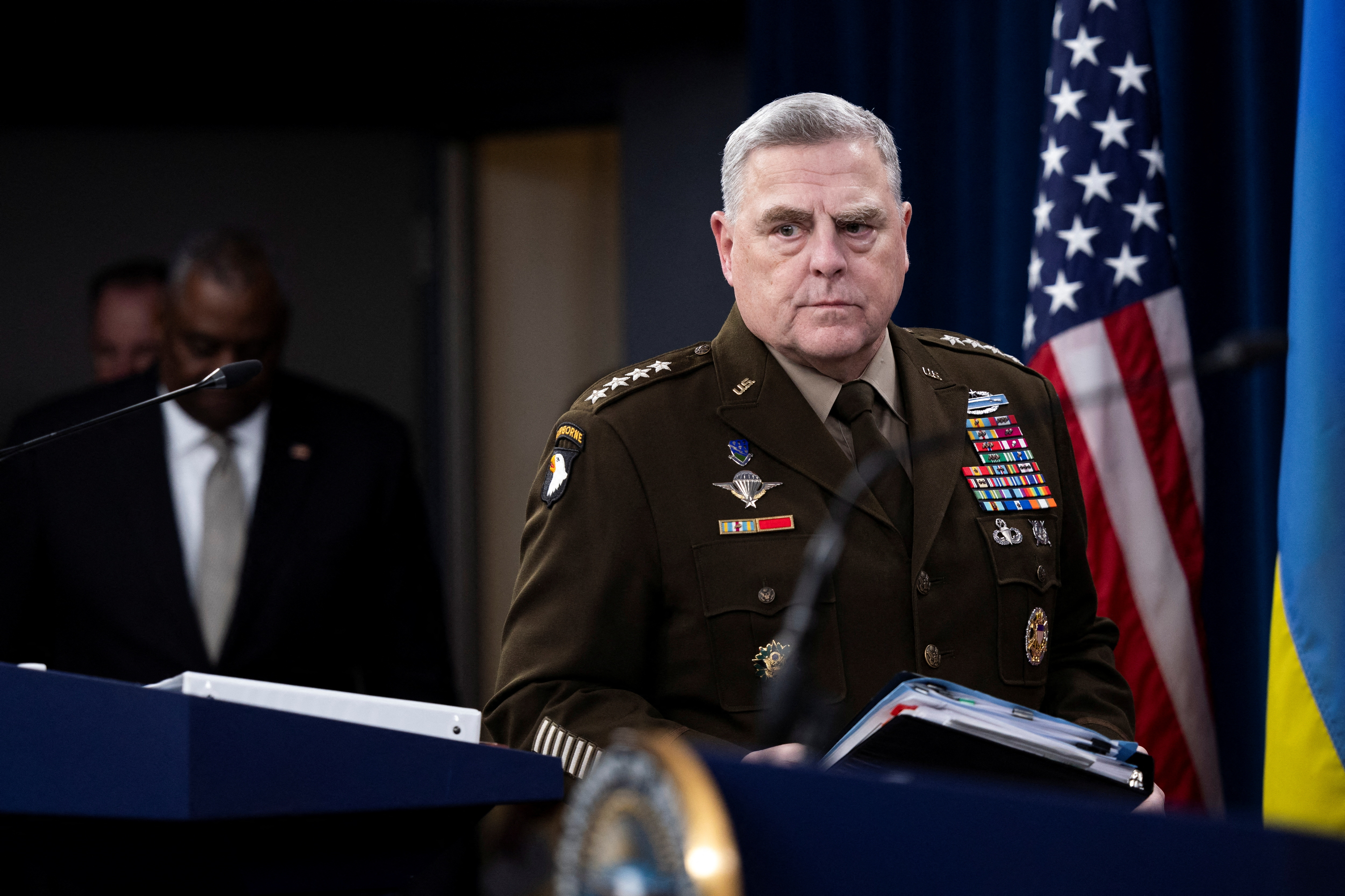 General Mark Milley, Chairman of the United States Joint Chiefs of Staff.  (REUTERS/Tom Brenner)