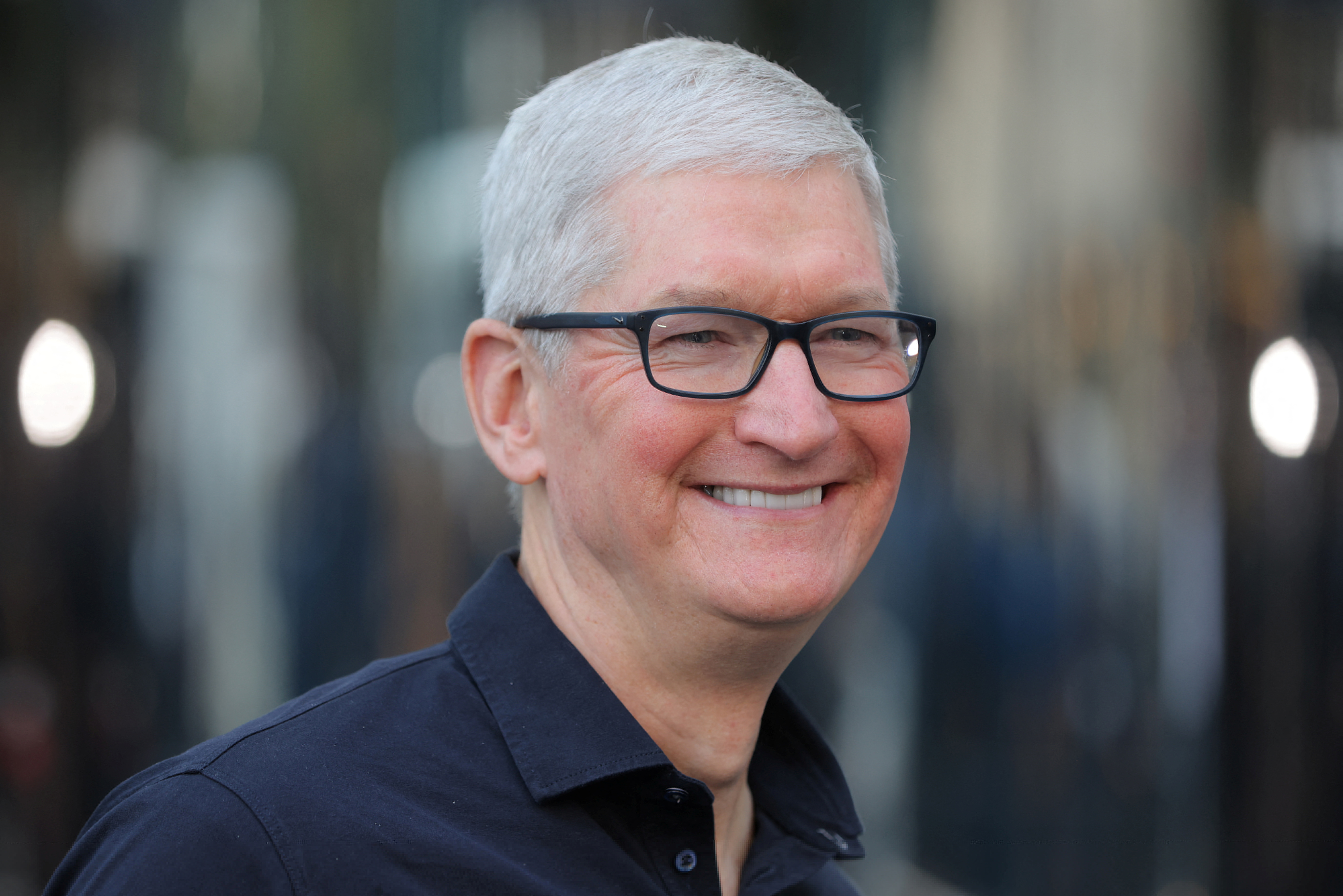 El CEO de Apple, Tim Cook REUTERS/Andrew Kelly