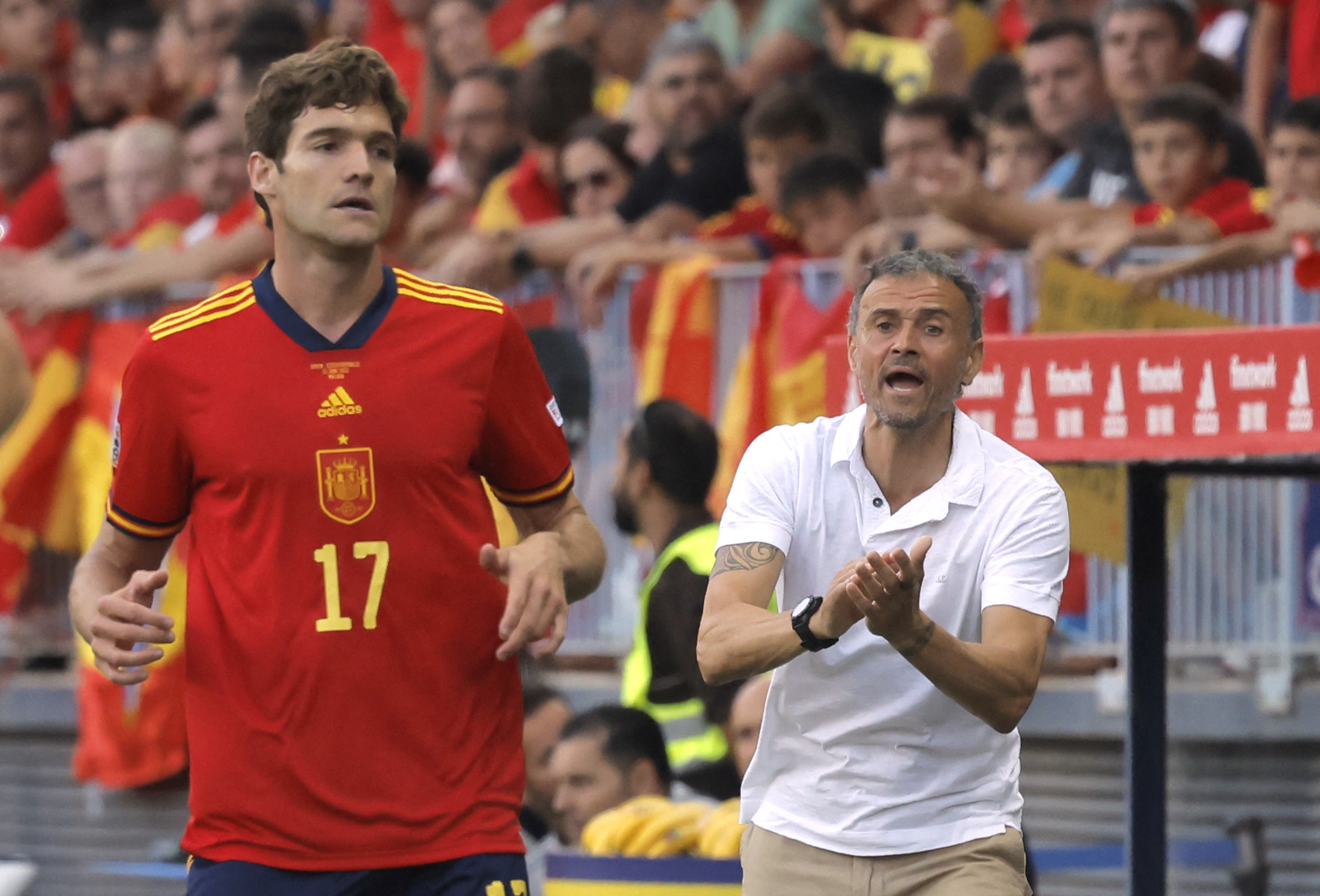 Será el primer Mundial de Luis Enrique como entrenador de España (Foto: Reuters)