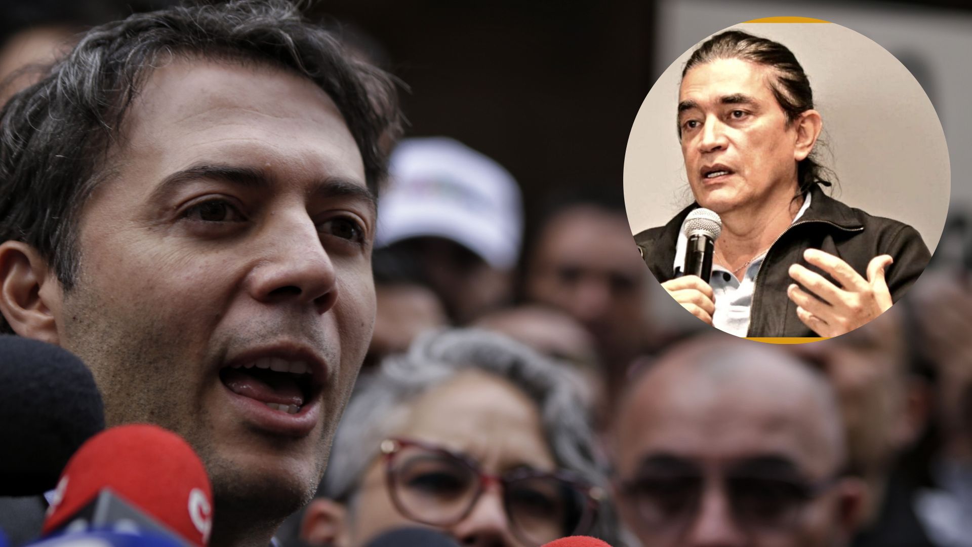 Daniel Quintero y Gustavo Bolívar se enfrentaron por un supuesto abuso sexual: “Falta la víctima”