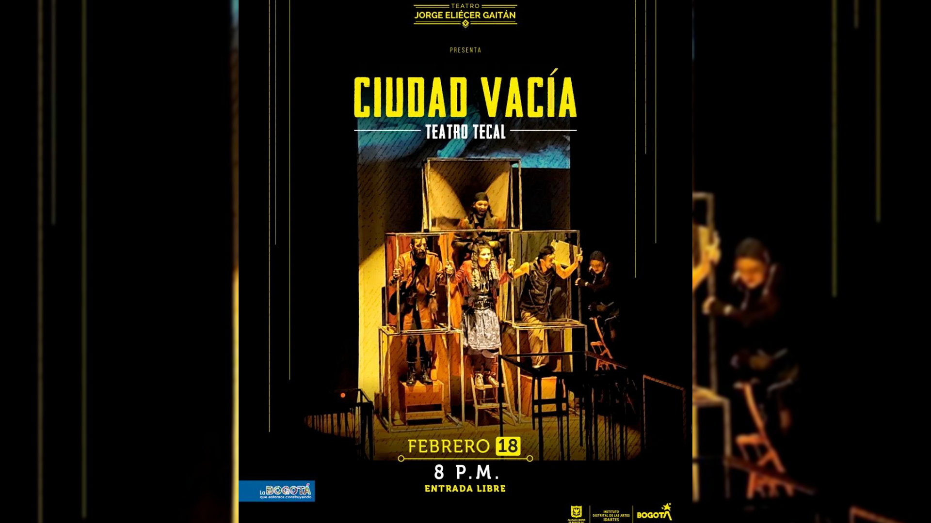 ”ciudad Vacía” La Obra Galardonada Que Se Presenta En El Teatro Jorge Eliécer Gaitán Infobae 0754