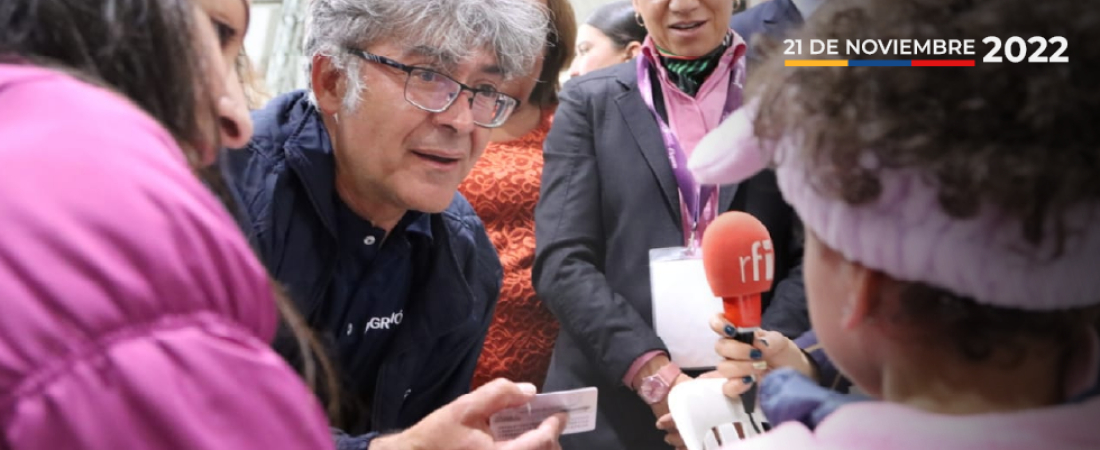 Of the nearly 2.5 million Venezuelan migrants who began their pre-registration under the Temporary Protection Statute, more than 1.6 million permits have been authorized. Photo via: migracioncolombia.gov.co