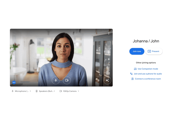 Google Meet permitirá el uso de videos de alta resolución solo para usuarios premium. (Google)