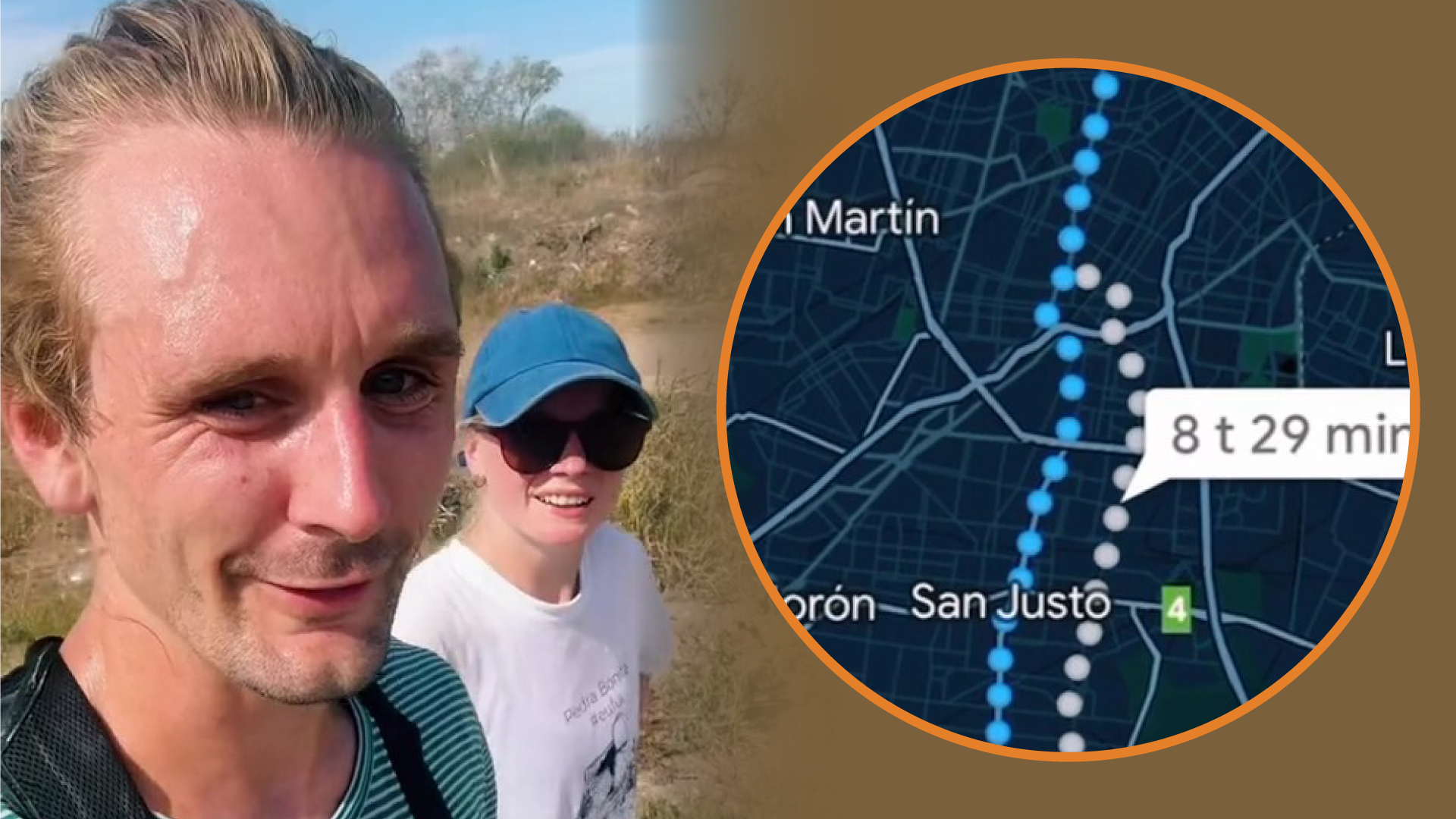 La experiencia de dos noruegos que caminaron 40 kilómetros desde Palermo hasta el conurbano: “Parece otro país”