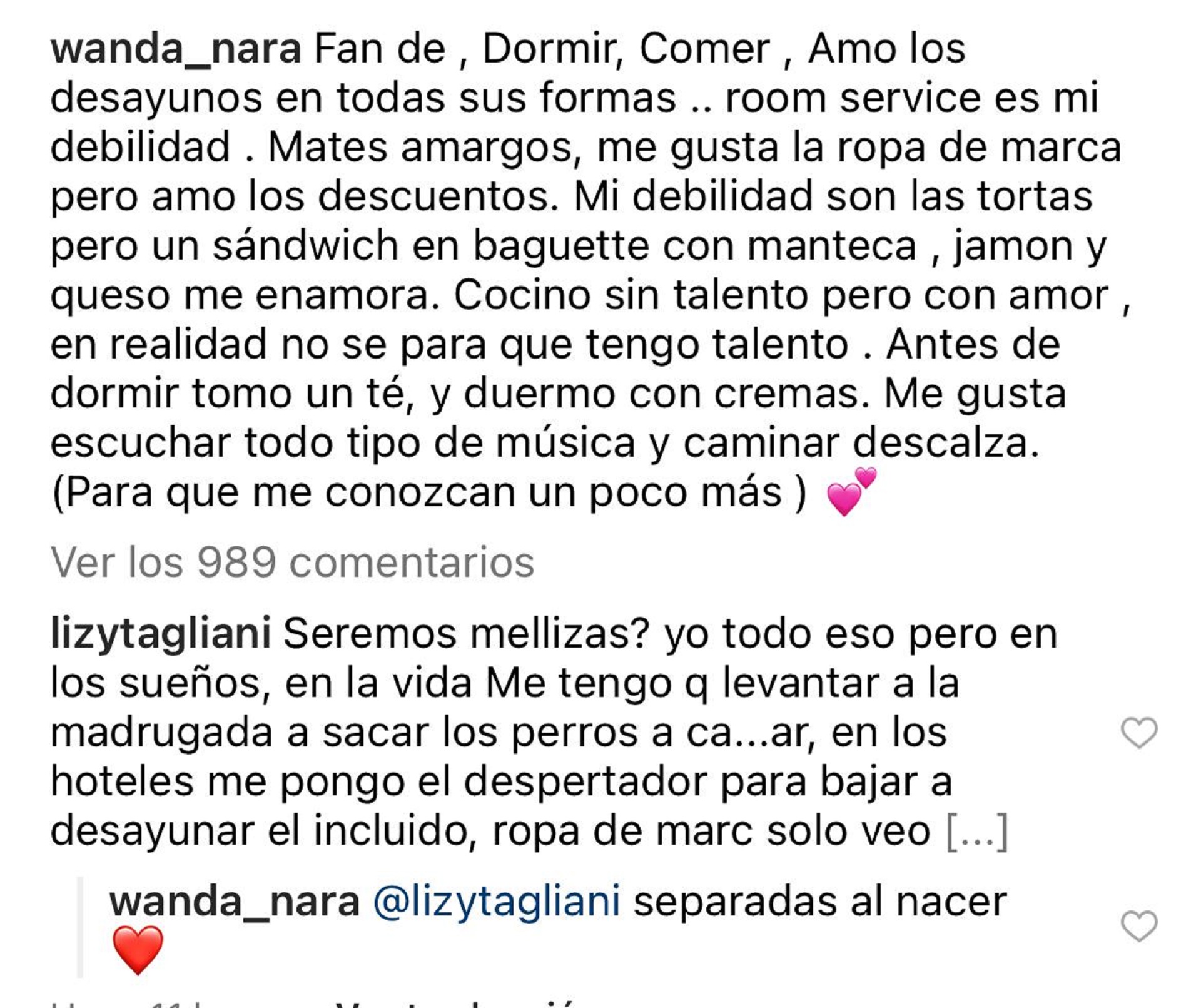 Wanda Nara publicó una foto llorando y explicó el motivo